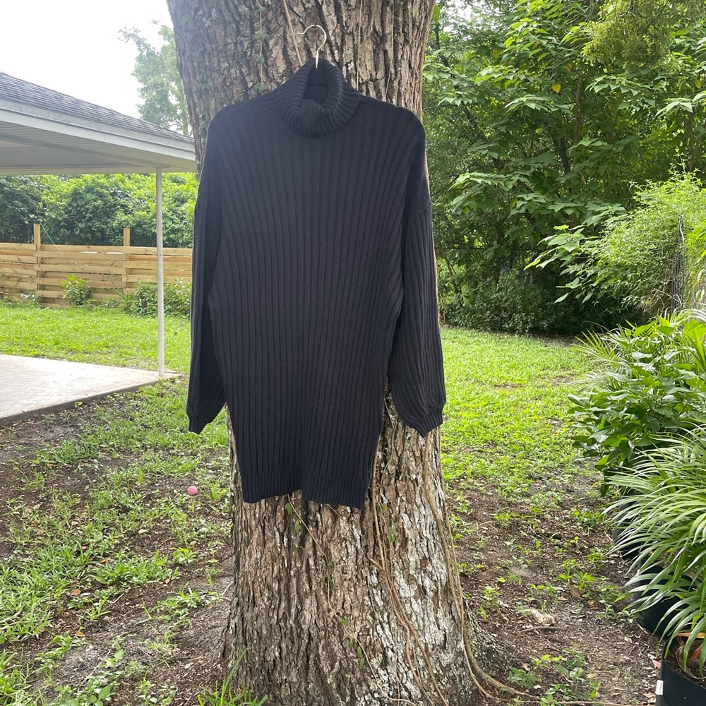 Urban outfitters black sweater dress. Size small.